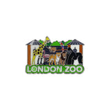 London Zoo Gates Pin Badge