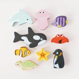 Ocean Stacking Wooden Animals & Bag