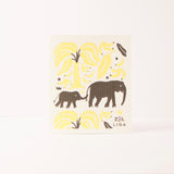 ZSL x Liga Elephants Dishcloths