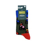 ZSL x Happy Socks Gorilla Adult's Socks
