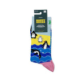 ZSL x Happy Socks Penguin Beach Adult's Socks