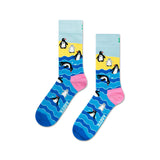 ZSL x Happy Socks Penguin Beach Adult's Socks