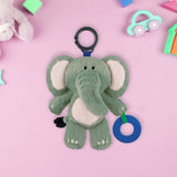 Elephant Clip & Go Soft Toy