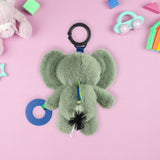Elephant Clip & Go Soft Toy