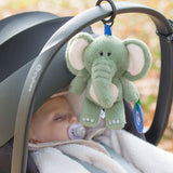 Elephant Clip & Go Soft Toy