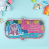 Pygmy Hippo Hand Puppet Soft Book