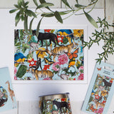 200th Anniversary Wildlife In Bloom Print