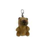 Capybara Plush Keyring