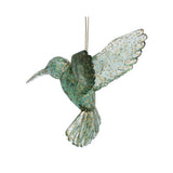 Gisela Graham Green & Gold Hummingbird Decoration