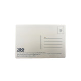 200th Anniversary Tiger Wooden Postcard