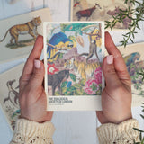 200th Anniversary Wildlife In Bloom Wooden Postcard