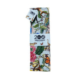 200th Anniversary Wildlife In Bloom Tea Towel