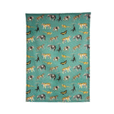 200th Anniversary Emerald Icons Tea Towel