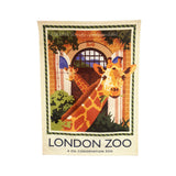 London Zoo Giraffes Tea Towel