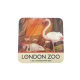 London Zoo Flamingos Coaster