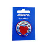 Penguin Beach Button Badge