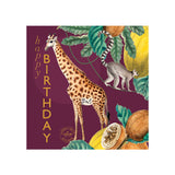 ZSL Giraffe Birthday Card