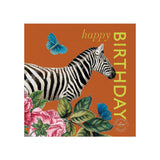 ZSL Zebra Birthday Card