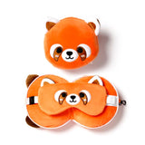 Red Panda Travel Pillow & Eye Mask