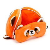 Red Panda Travel Pillow & Eye Mask