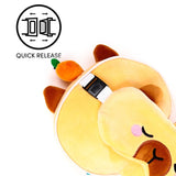 Capybara Travel Pillow & Eye Mask
