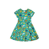 ZSL x Frugi Animal Print Skater Dress