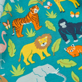 ZSL x Frugi Animal Print Skater Dress