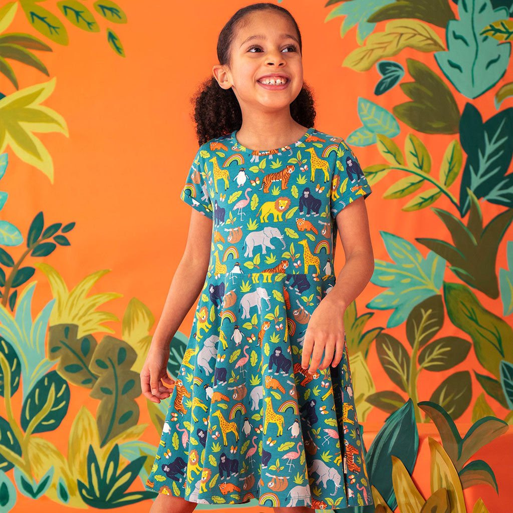 frugi skater dress Buy Frugi Green Sofia Skater Dress from Next USA