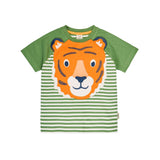ZSL x Frugi Tiger Stripe Toddler T-Shirt