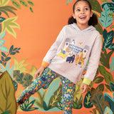 ZSL x Frugi Animal Print Leggings