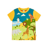 ZSL x Frugi Animal and Landscape T-Shirt