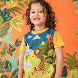 ZSL x Frugi Animal and Landscape T-Shirt