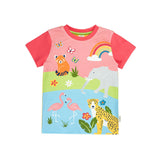ZSL x Frugi Animals and Rainbow T-Shirt