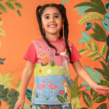 ZSL x Frugi Animals and Rainbow T-Shirt