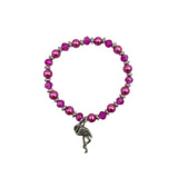 Flamingo Beaded Bracelet