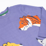 Children's Big Cats Applique Top