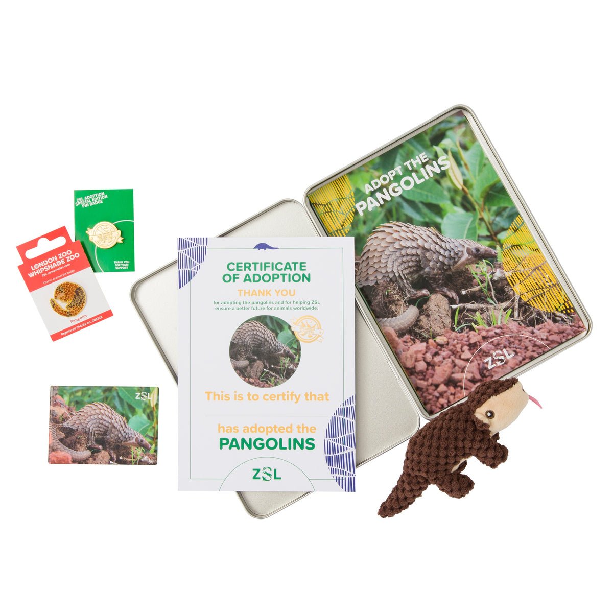 Adopt a Pangolin | Adoption Packs | ZSL Shop