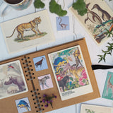 200th Anniversary Tiger Wooden Postcard