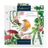 Robin Christmas Cards - 6 Pack