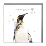 Emperor Penguin Christmas Card
