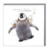 Penguin Chick Christmas Card