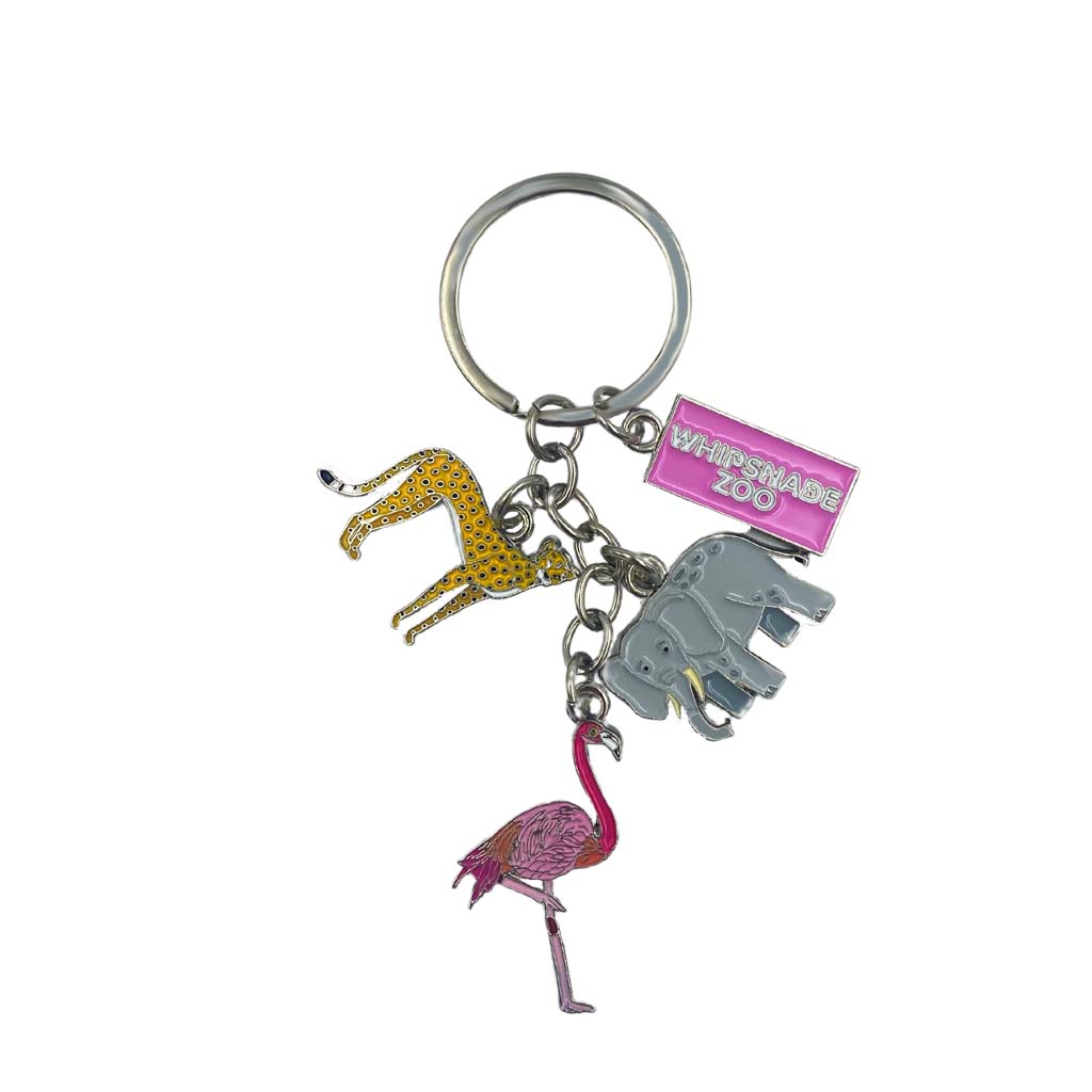 Whipsnade Zoo Savannah Animals Charm Keyring – ZSL Shop