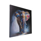 Elephant Crystal Art Canvas, 30cm x 30cm