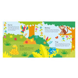 Jungle Animals Dominoes Book & Game