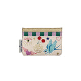 Snake & Bird Print Card Holder