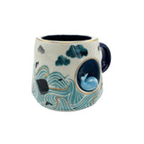 Whale & Ocean Scene 3D Mug