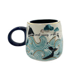Whale & Ocean Scene 3D Mug