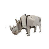 White Rhino 3D Interactive Arts & Crafts Model