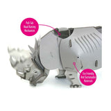 White Rhino 3D Interactive Arts & Crafts Model