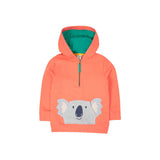 Babies' Orange Koala Hoodie